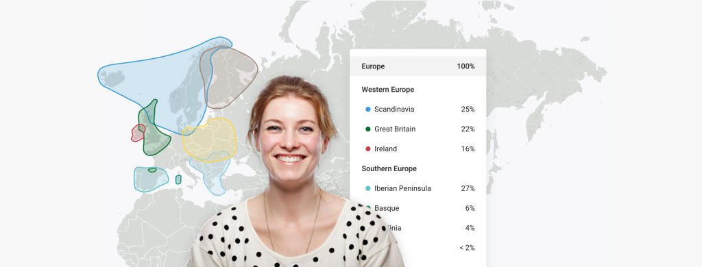 Ancestry results